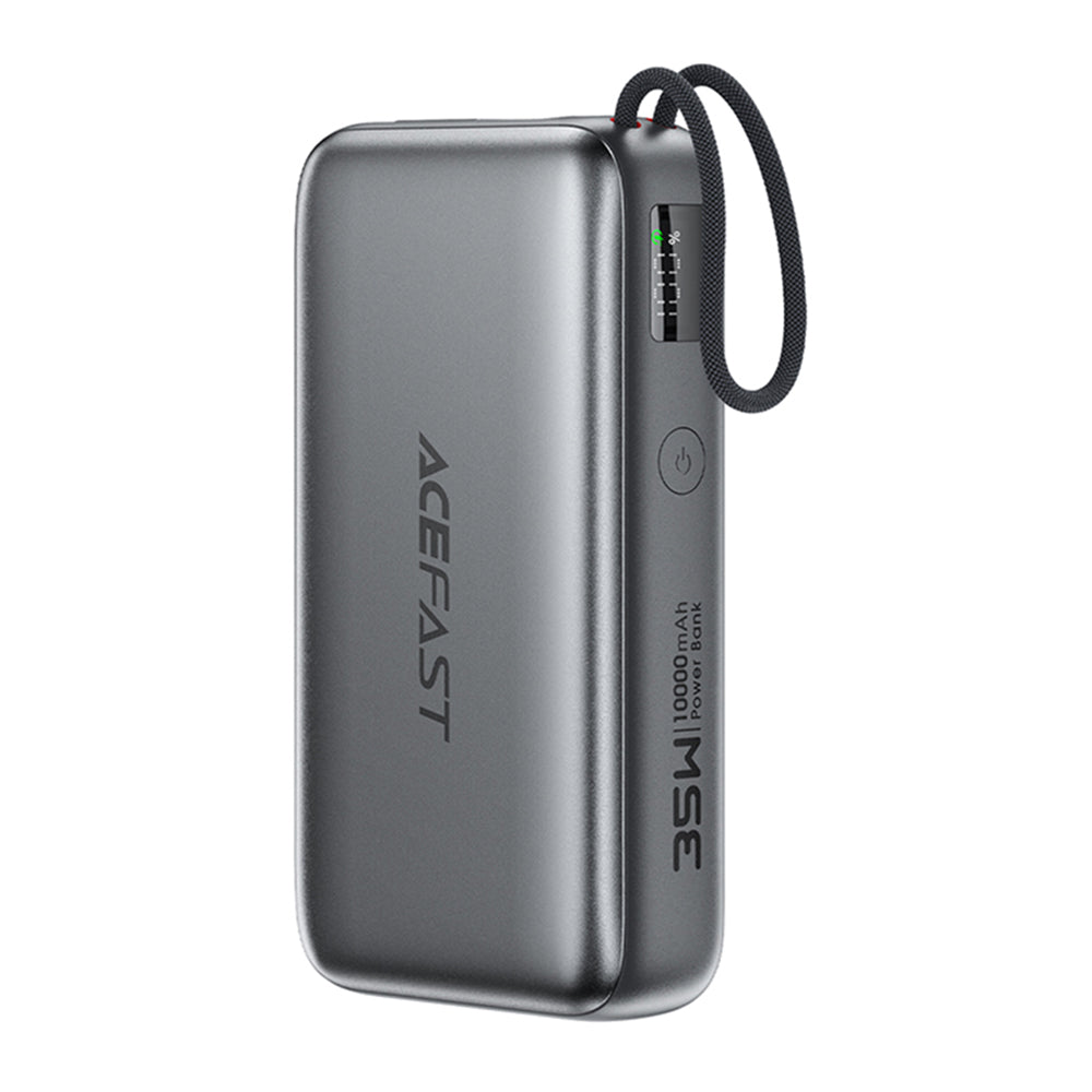 Externer Akku Acefast M32, 10000mAh, 35W, PD, 2 x USB-C, Grau