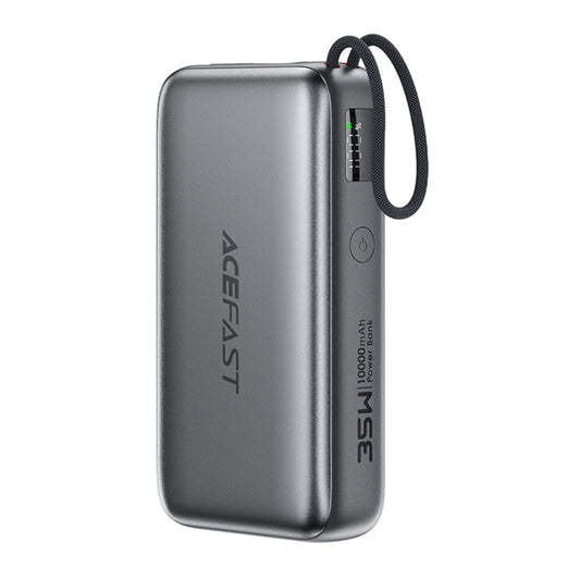 Externe Batterij Acefast M32, 10000mAh, 35W, PD, 2 x USB-C, Grijs