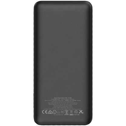 Batterie Externe Anker, 10000mAh, 22.5W, QC + PD, 1 x USB-A - 1 x USB-C, Noire A1388G11