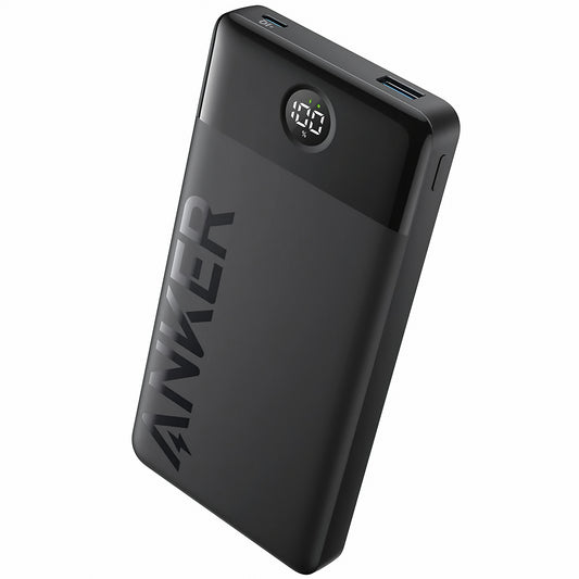 Anker PowerCore 324 externe batterij, 10000mAh, 12W, 1 x USB-A - 1 x USB-C, zwart A1237G11