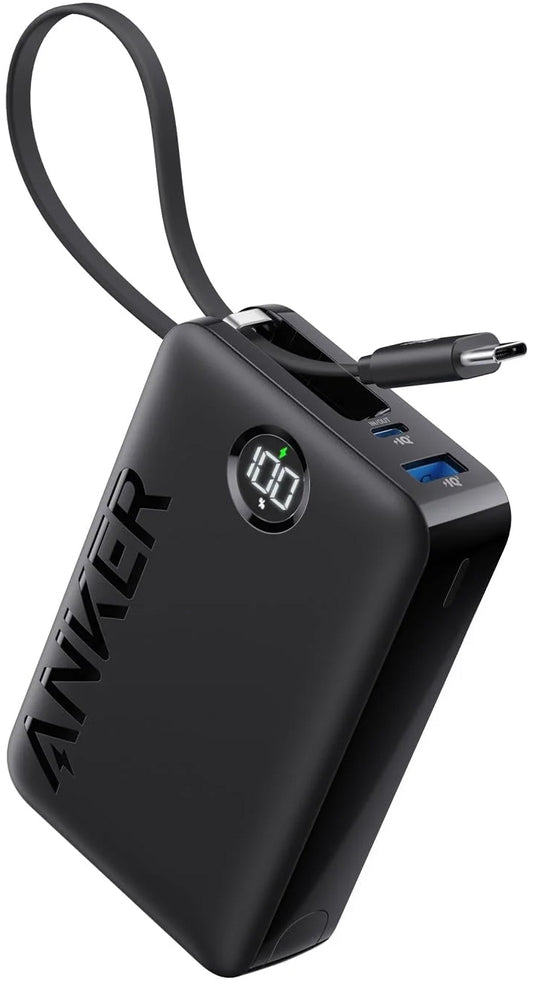 Anker PowerCore 335 externe batterij, 20000mAh, 22,5W, QC + PD, 1 x USB-A - 2 x USB-C, Zwart A1647G11