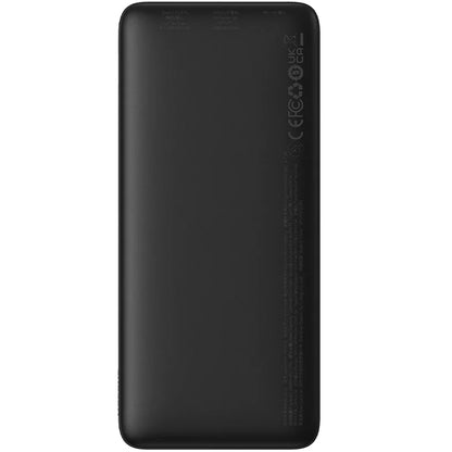 Baseus Airpow externe batterij, 10000mAh, 20W, QC + PD, 1 x USB-A - 1 x USB-C, Zwart PPQD090001 