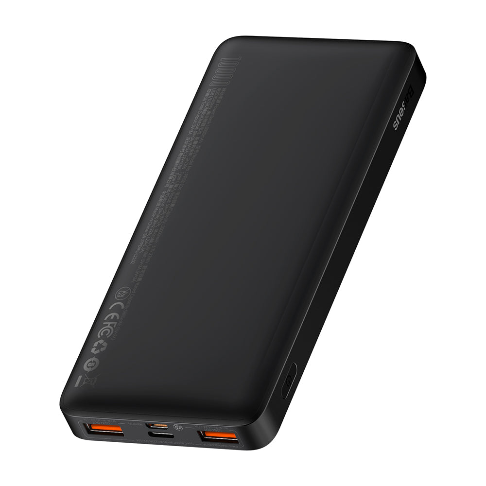 Externe Batterij Baseus Bipow, 10000mAh, 20W, QC + PD, 1 x USB-C - 2 x USB-A, Zwart PPBD050301
