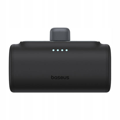 Batterie Externe Baseus Compact, 5000mAh, 20W, PD, 1 x Lightning - 1 x USB-C, Noire P10068307113-00