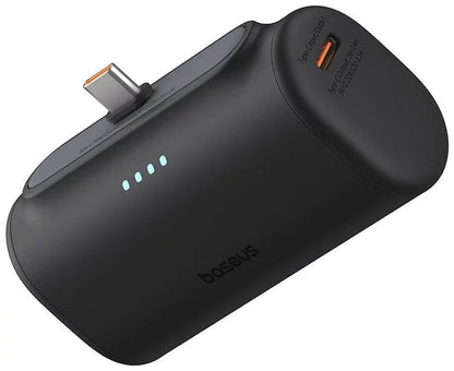 Batterie Externe Baseus Compact, 5000mAh, 20W, PD, 2 x USB-C, Noire P10068306113-00