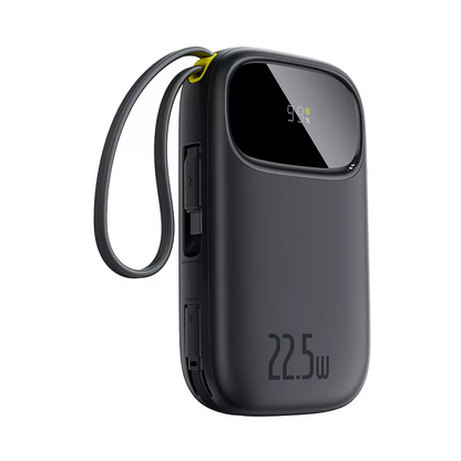 Externe Batterie Baseus EnerFill FC31, 20000mAh, 22,5W, QC + PD, 1 x Lightning - 1 x USB-A - 2 x USB-C, Schwarz P10082107123-00