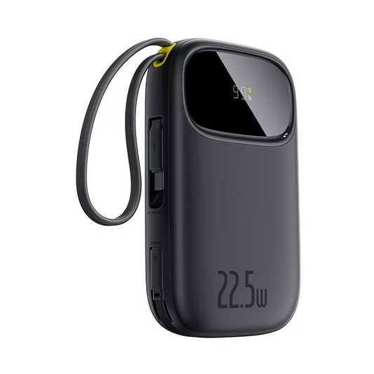 Externe batterij Baseus EnerFill FC31, 20000mAh, 22.5W, QC + PD, 1 x Lightning - 1 x USB-A - 2 x USB-C, Zwart P10082107123-00