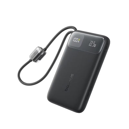 Batterie Externe Baseus EnerFill FC11, 20000mAh, 22,5W, QC + PD, 1 x Lightning - 1 x USB-A - 2 x USB-C, Noire E0027S04