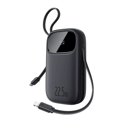 Externe Batterie Baseus EnerFill FC31, 20000mAh, 22,5W, QC + PD, 1 x Lightning - 1 x USB-A - 2 x USB-C, Schwarz P10082107123-00