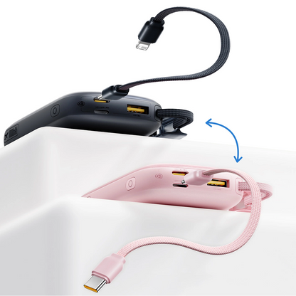 Batterie Externe Baseus EnerFill FC21 QPow 3 Ultra, 10000mAh, 22.5W, QC + PD, 1 x USB-A - 1 x USB-C, Noire