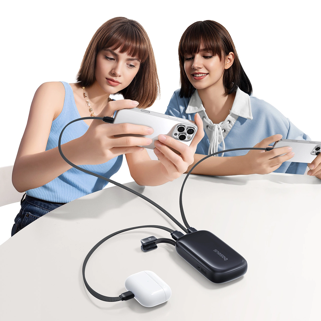 Batterie Externe Baseus EnerFill FC21 QPow 3 Ultra, 10000mAh, 22.5W, QC + PD, 1 x USB-A - 1 x USB-C, Noire