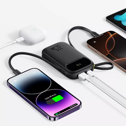 Externe Batterie Baseus EnerFill FC31, 20000mAh, 22,5W, QC + PD, 1 x Lightning - 1 x USB-A - 2 x USB-C, Schwarz P10082107123-00