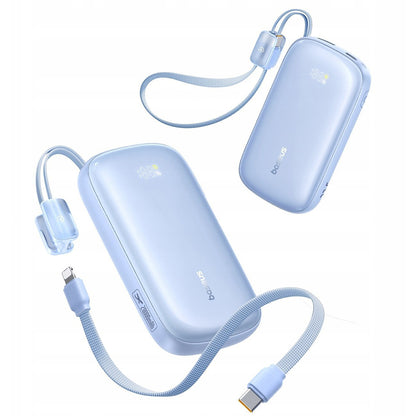 Externe Batterij Baseus EnerFill FC21 Qpow 3 Ultra, 10000mAh, 22.5W, QC + PD, 1 x USB-A - 1 x USB-C, Blauw E0027L03