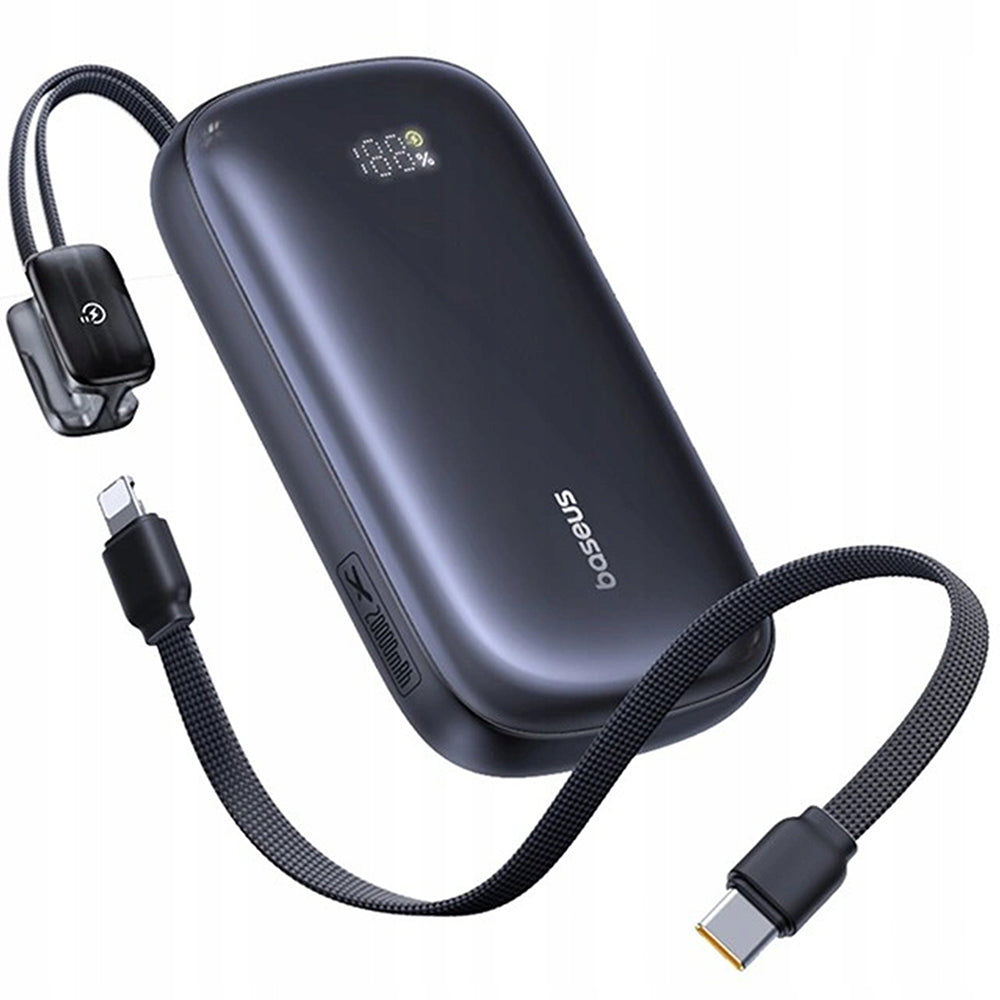 Batterie Externe Baseus EnerFill FC21 Qpow 3 Ultra, 20000mAh, 22.5W, QC + PD, 1 x USB-A - 1 x USB-C, Noire E0027M00
