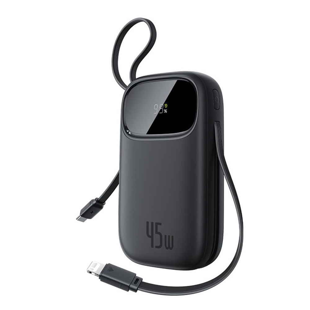 Batterie Externe Baseus EnerFill FC31 Qpow 3, 20000mAh, 45W, QC + PD, 1 x Lightning - 1 x USB-A - 2 x USB-C, Noire E0028D00