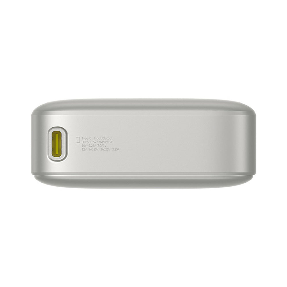 Batterie Externe Baseus Free2Pull, 20000mAh, 65W, PD, 2 x USB-C, Gris P10073700843-00
