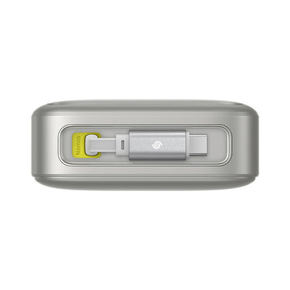 Batterie Externe Baseus Free2Pull, 20000mAh, 65W, PD, 2 x USB-C, Gris P10073700843-00