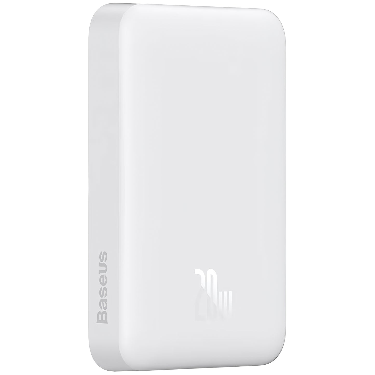 Externe Batterij Baseus Magnetic Mini, 10000mAh, 20W, PD + FQI, 1 x USB-C, Wit P10059001223-00