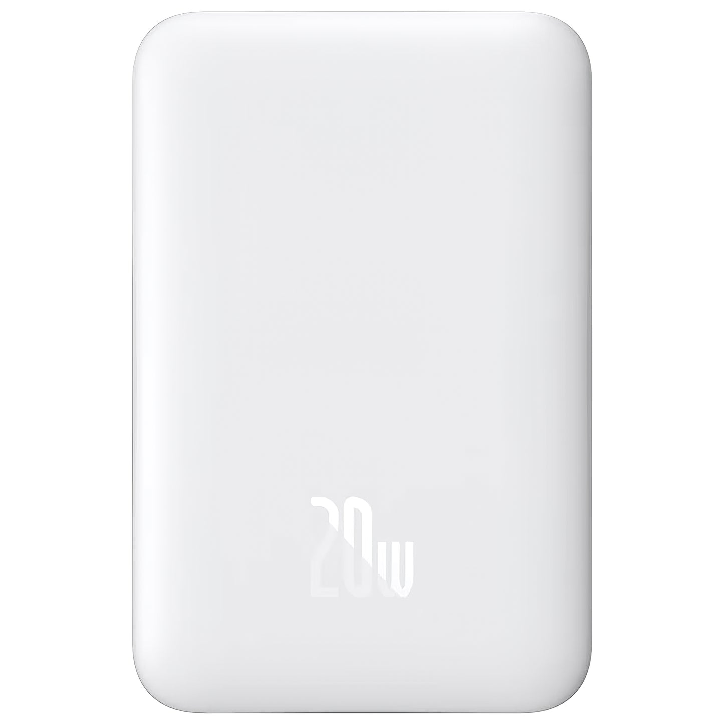 Externe Batterij Baseus Magnetic Mini, 10000mAh, 20W, PD + FQI, 1 x USB-C, Wit P10059001223-00
