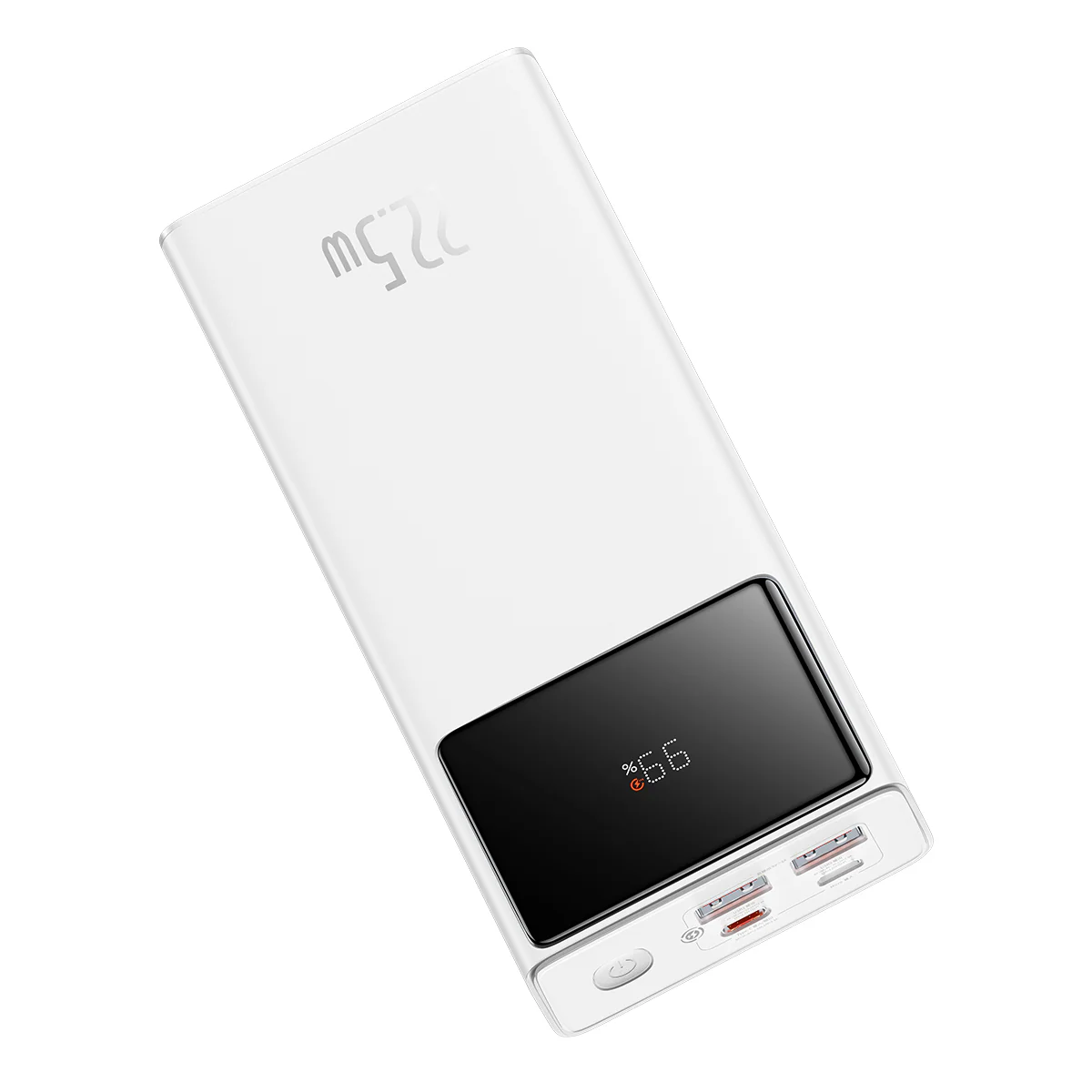 Externe Batterie Baseus Star Lord, 30000mAh, 22,5W, QC + PD, 1 x USB-C - 2 x USB-A, Weiß PPXJ080102