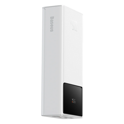 Externe Batterie Baseus Star Lord, 30000mAh, 22,5W, QC + PD, 1 x USB-C - 2 x USB-A, Weiß PPXJ080102