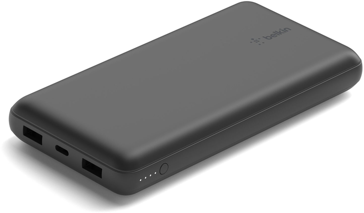 Externe Batterie Belkin BoostCharge Pro, 20000mAh, 15W, 1 x USB-C - 2 x USB-A, Schwarz BPB012btBK