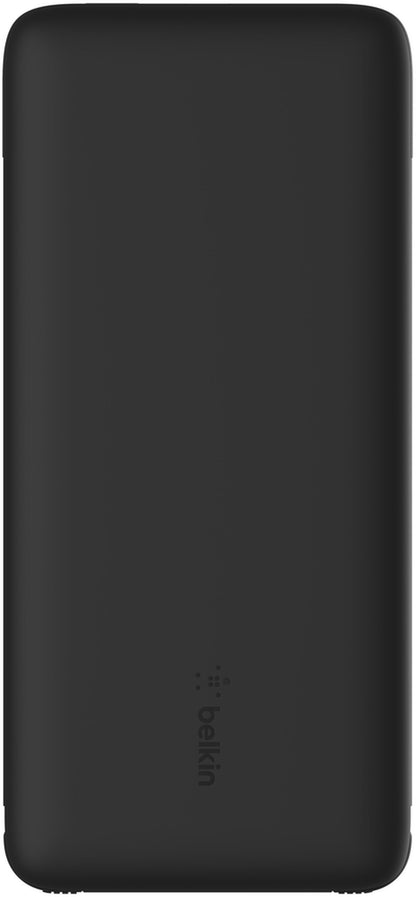 Externe batterij Belkin BoostCharge Plus, 10000mAh, 23W, QC + PD, 1 x Lightning - 2 x USB-C, Zwart BPB006btBLK