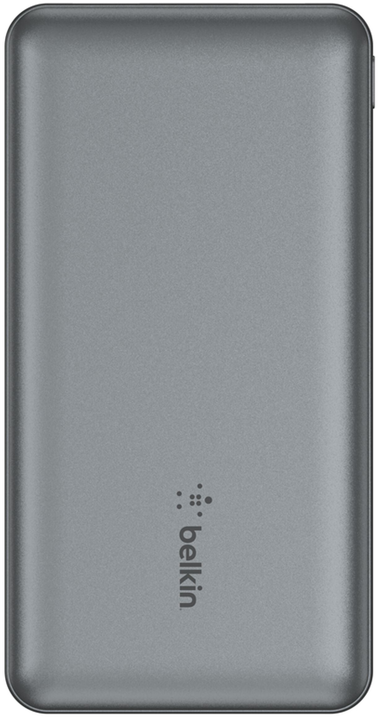 Externe batterij Belkin BoostCharge, 10000mAh, 15W, 1 x USB-C - 2 x USB-A, Grijs BPB011btGY