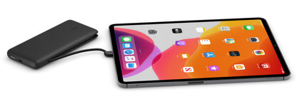 Externe batterij Belkin BoostCharge Plus, 10000mAh, 23W, QC + PD, 1 x Lightning - 2 x USB-C, Zwart BPB006btBLK