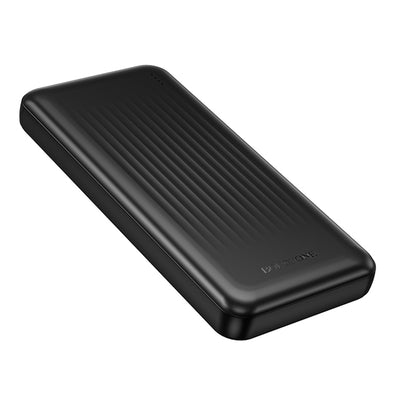 Borofone BJ78 Clever External Battery, 10000mAh, 10W, 2 x USB-A, Black