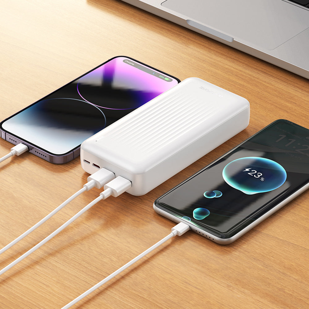 Batterie Externe Borofone BJ78A Clever, 20000mAh, 10W, 2 x USB-A, Noire