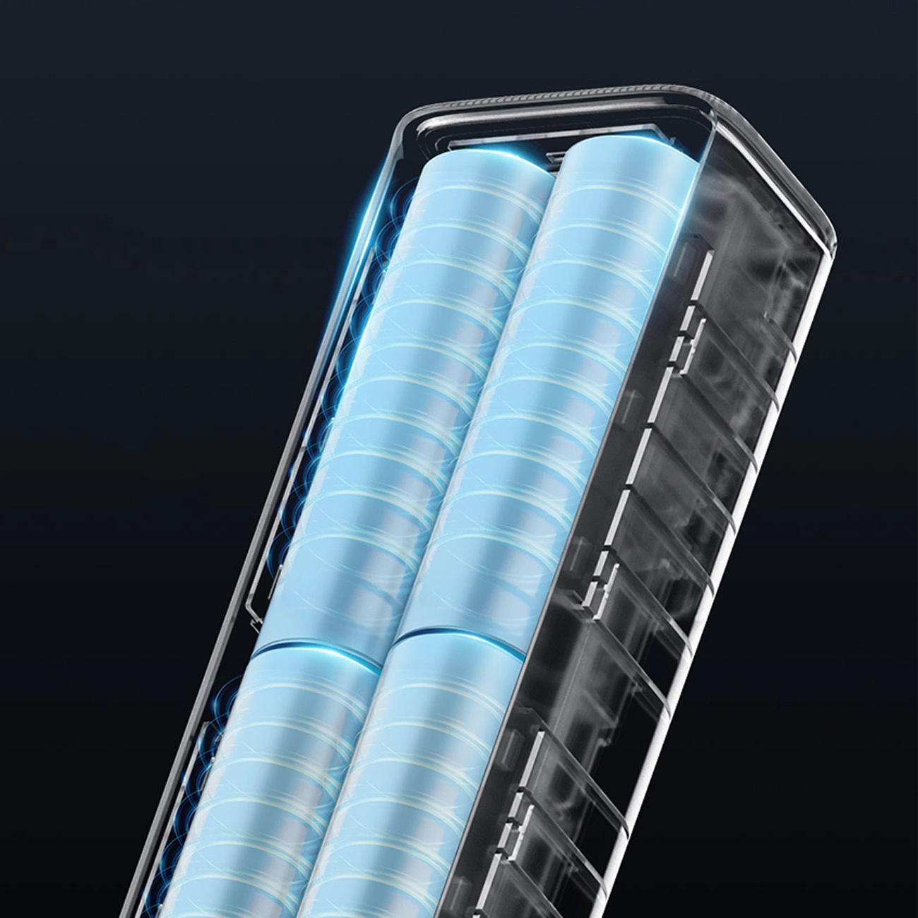 Externe Batterij Cuktech, 10000mAh, 150W, QC + PD, 1 x USB-A - 1 x USB-C, Zwart CKPB100PGLBL