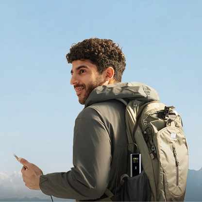 Externe Batterij Cuktech, 20000mAh, 210W, QC + PD, 1 x USB-A - 2 x USB-C, Grijs CKPB200UGLGR