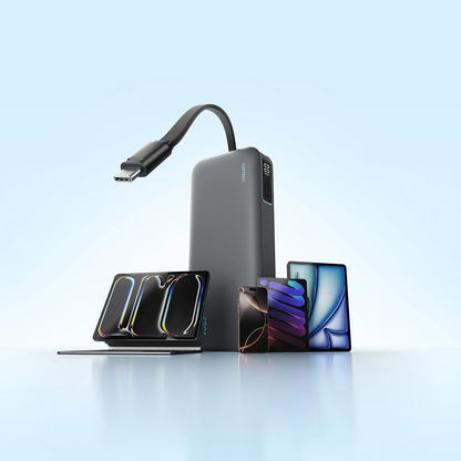 Batterie Externe Cuktech LPB200N, 20000mAh, 40W, QC + PD, 1 x USB-A - 2 x USB-C, Noire