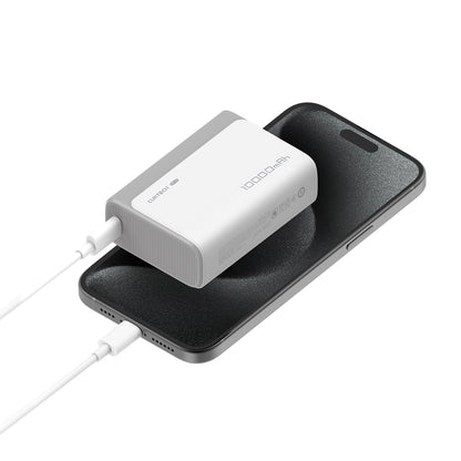 Externe Batterie Cuktech CP13, 10000mAh, 30W, QC + PD, 1 x USB-A - 1 x USB-C, Rosa CUK0PB100DPK