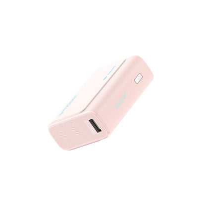 Externe Batterie Cuktech CP13, 10000mAh, 30W, QC + PD, 1 x USB-A - 1 x USB-C, Rosa CUK0PB100DPK