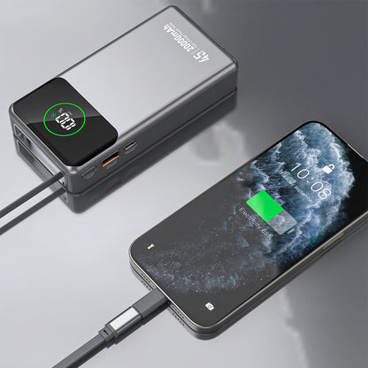 Externe Batterie Dudao K31 Pro, 20000mAh, 45W, QC + PD, 1 x USB-A - 2 x USB-C, Grau