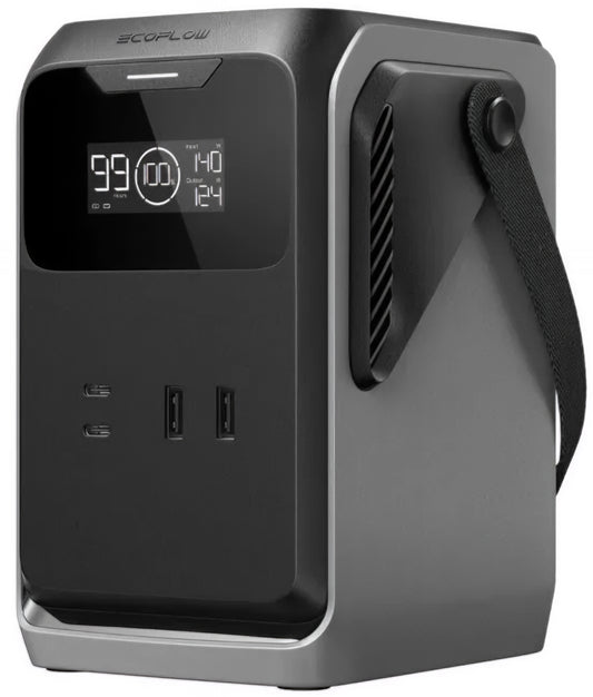 Externe Batterie EcoFlow Trail 200, 60000mAh, 220W, PD, 2 x USB-A - 2 x USB-C, Schwarz EF-TRAIL200-N