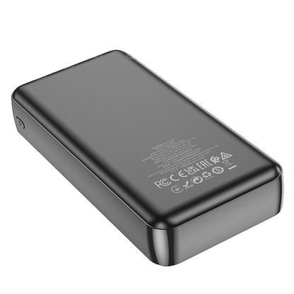 Externe Batterie HOCO J100A, 20000mAh, 10W, 2 x USB-A, Schwarz