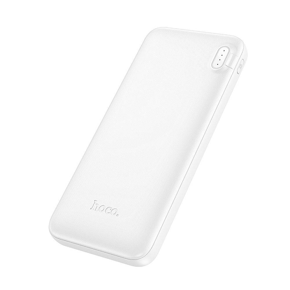 Externe batterij HOCO J128, 10000mAh, 10W, 2 x USB-A, Wit