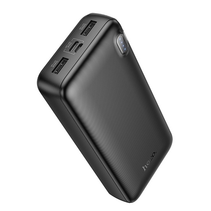 Externe Batterie HOCO J128A, 20000mAh, 10W, 2 x USB-A, Schwarz, Wiederverpackt