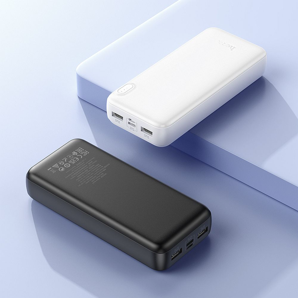 Externe Batterie HOCO J128A, 20000mAh, 10W, 2 x USB-A, Schwarz, Wiederverpackt