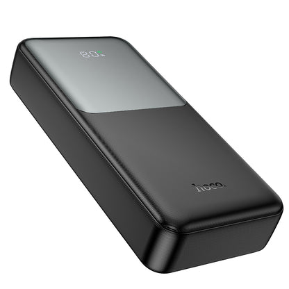 Batterie Externe HOCO J136A, 20000mAh, 22,5W, QC + PD, 1 x USB-C - 2 x USB-A, Noire