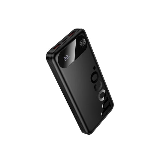Externe batterij HOCO J154, 10000mAh, 22,5W, QC + PD, 1 x USB-C - 2 x USB-A, Zwart