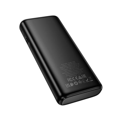 Batterie Externe HOCO J158A, 10000mAh, 10W, 2 x USB-A, Noire