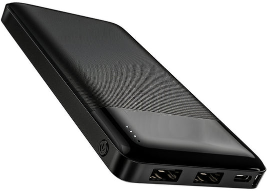 Externe batterij HOCO J72, 10000mAh, 10W, 2 x USB-A, Zwart