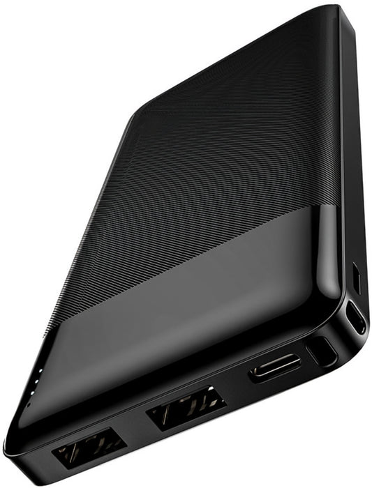 Externe batterij HOCO J72, 10000mAh, 10W, 2 x USB-A, Zwart