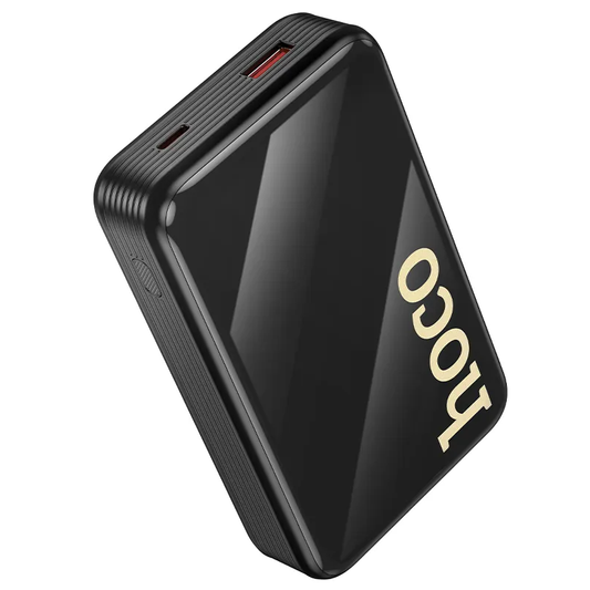 Externe batterij HOCO Q37A, 20000mAh, 22.5W, QC + PD, 1 x Lightning - 1 x USB-A - 2 x USB-C, Zwart