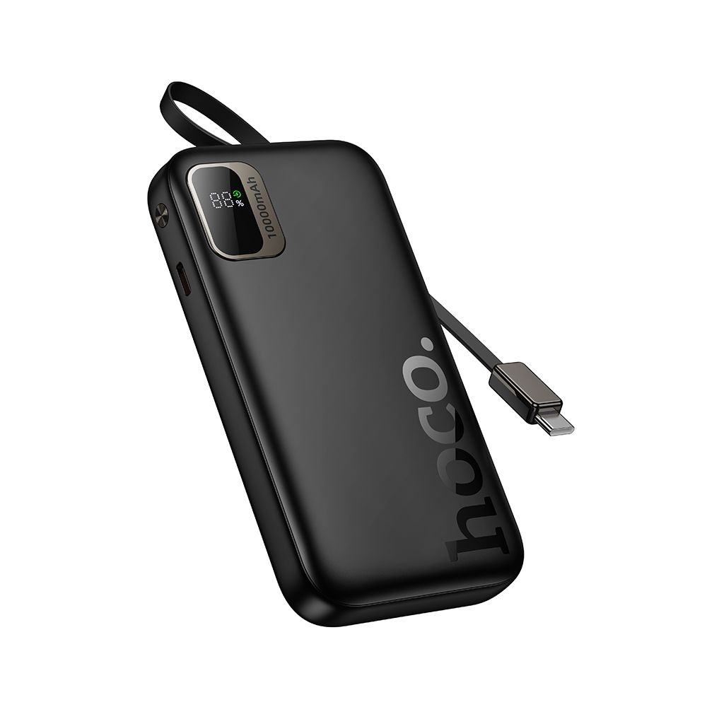 Batterie Externe HOCO Q51, 10000mAh, 20W, PD, 2 x USB-C, Noire