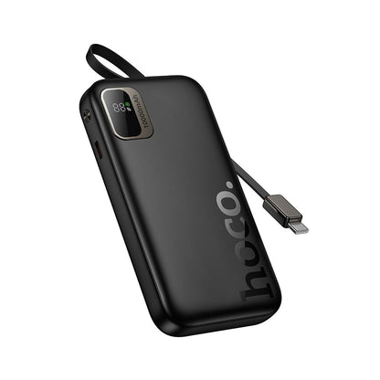 Batterie Externe HOCO Q51, 10000mAh, 20W, PD, 2 x USB-C, Noire